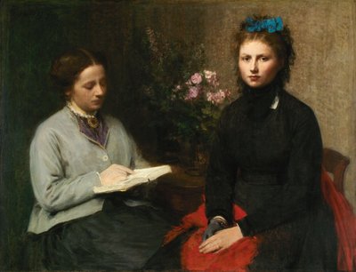 The Reading by Ignace Henri Jean Fantin Latour